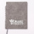 Custom Saratoga Orvieto Soft Cover Journal 1 Hot Stamped - Gray