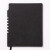 Custom Saratoga Orvieto Soft Cover Journal 1 Hot Stamped - Black