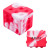 Custom Rectangle Push Pop Ball - Red/white
