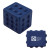 Custom Rectangle Push Pop Ball - Blue