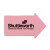 Custom Compressed Sponge Arrow - Pink
