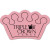 Custom Crown Compressed Sponge - Pink