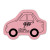 Custom Car Compressed Sponge - Pink