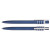 Custom Saratoga Moduspin Gel Glide Pen - Navy blue