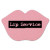 Custom Lips Compressed Sponge - Pink
