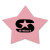Custom Star Compressed Sponge 5ST - Pink