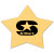 Custom Star Compressed Sponge 5ST - Buff