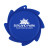 Custom Silicone Hydro Flying Disc - Blue 