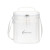 Custom Avian Rowan Marshmallow Recycled Nylon Lunch Cooler - Aware - White