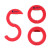Custom Swing Ring Anti-Theft Bag Hanger - Red
