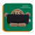 Custom Phone Pals Weighted Plush Phone Holder - Brown In Use 