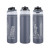 Custom Dunes 24 oz 2-in-1 Vacuum Insulated Stainless Steel Bottle - Gray
