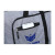 Custom Overnighter Foldable Travel Duffel - Gray Front pocket view