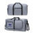 Custom Overnighter Foldable Travel Duffel - Gray