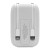 Custom iGo 10,000mAh MagSecure 7 in 1 PD Combo Charger and Stand- No Adapter Ring - White Back view