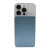 Custom iGo 5,000mAh Pro ULTRA Slim Combo Charger for MagSafe- No Adapter Ring - Gray In Use 