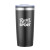 Custom Asador Double Wall Tumbler - 20 oz - Black
