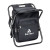 Custom Riverbend Foldable Cooler Backpack & Chair - Black