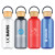 Custom Traveler 21 oz. rPET Plastic Bottle with Bamboo Lid - All Colors