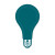 Custom Light Bulb Jar Opener - Navy blue