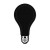 Custom Light Bulb Jar Opener - Black