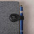 Custom Pen Perch Deluxe Magnetic Notebook Pen Holder - Black Front View 
