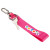 Custom AeroLOFT Never Lost Keychain - Pink