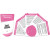 Custom Folding Fan - Breast Cancer Awareness - Multicolor