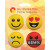 Custom 4-Pack Button Collage Card - White