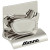 Custom Chrome Metal Business Card Holder - Golf Club - Silver