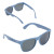 Custom Doral Wheat Straw Sunglasses - Cerulan Blue