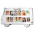Custom Aluminum School Bus Photo Frame - Silver