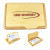 Custom Two-way Bamboo Name Card Holder - Tan