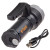 Custom Lyra Rechargeable COB Worklight + LED Flashlight - Black Back View