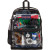 Custom JanSport Clear Backpack - Clear In Use