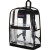 Custom JanSport Clear Backpack - Clear Angle View