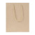 Custom Bamboo Eurotote 8 x 4 x 10 - Hot Stamp - Natural Back view