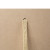 Custom Bamboo Eurotote 8 x 4 x 10 - Hot Stamp - Natural Handle view
