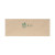 Bamboo Eurotote 13 x 5 x 10 - Hot Stamp - Natural Bottom view