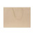 Custom Bamboo Eurotote 16 x 6 x 12 - Hot Stamp - Natural Back view