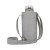 Custom Aviana Rowan Recycled Nylon Bottle Sling - AWARE - Taupe back view