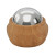 Custom Well Studio Massage Roller Muscle Recovery - Wood Front View 