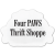 Custom Frog Vinyl Jar Opener - White 