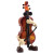 Custom Violin Player Music Box