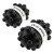 Custom Push Pop and Spinner Ball - Black 
