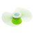 Custom Push Pop Propeller with Suction Cup - Lime green In use