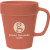 Custom 14 oz. Terra Cotta Flower Pot Mug - Deep Etched