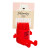 Custom Bristle Buddy Flexible Phone Stand - Red In use