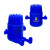 Custom Bristle Buddy Flexible Phone Stand - Blue