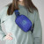 Custom Everywhere Belt Bag / Fanny Pack - Blue Lifestyle View 